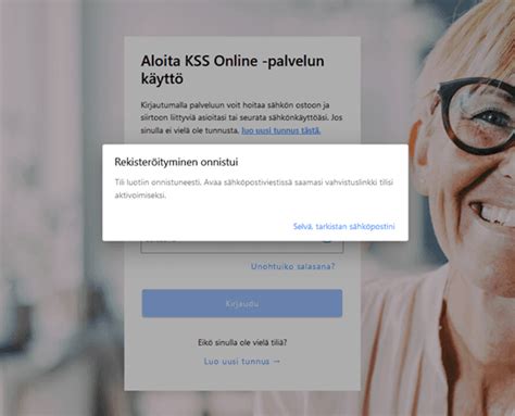 KSS Onlineen kirjautuminen .